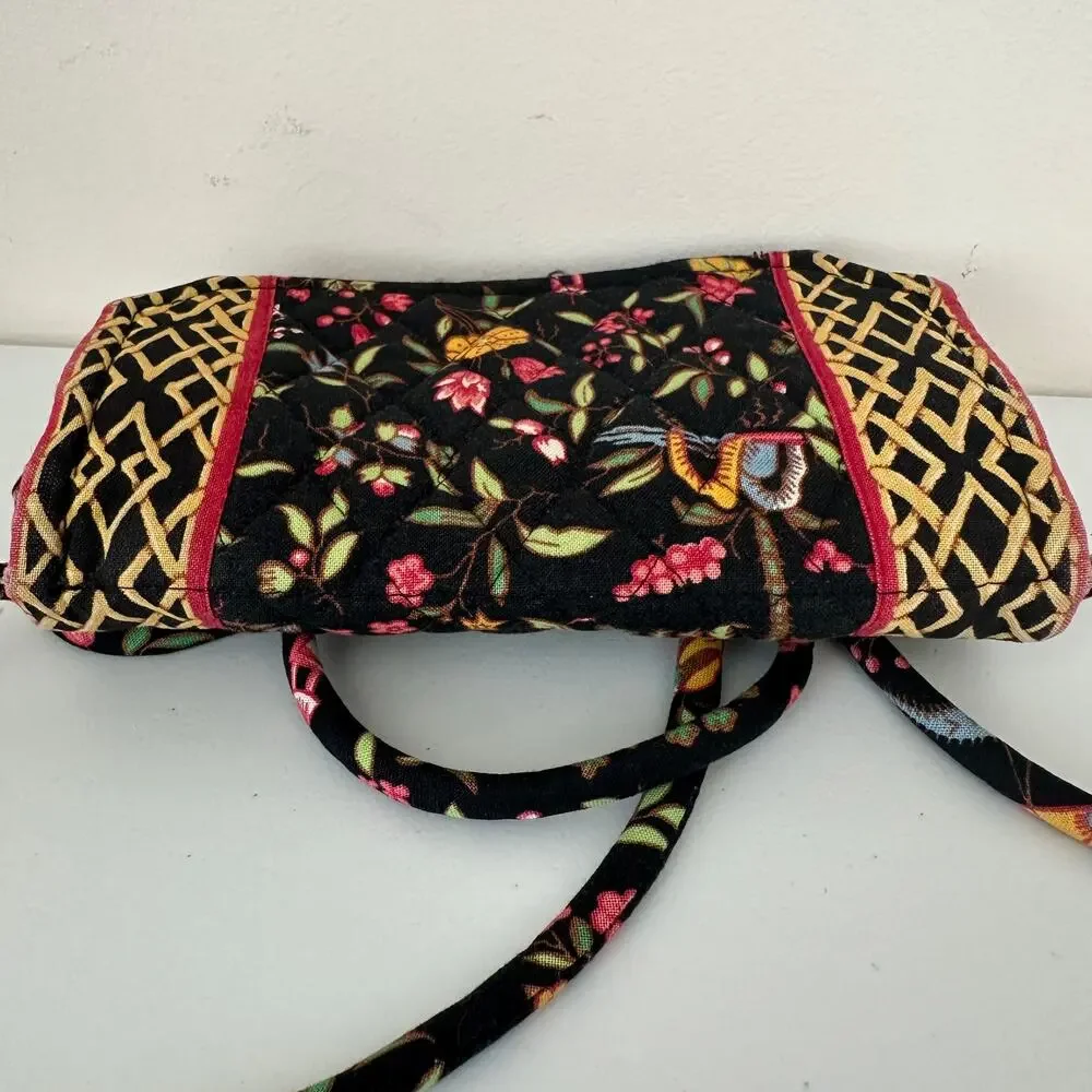 Vera Bradley Vintage Ming Strap Wallet Cotton Lightweight Organizer Crossbody - Picture 7 of 11